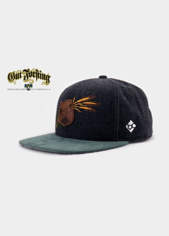 "Gut Forsting" - dunkelgrau (Snapback)